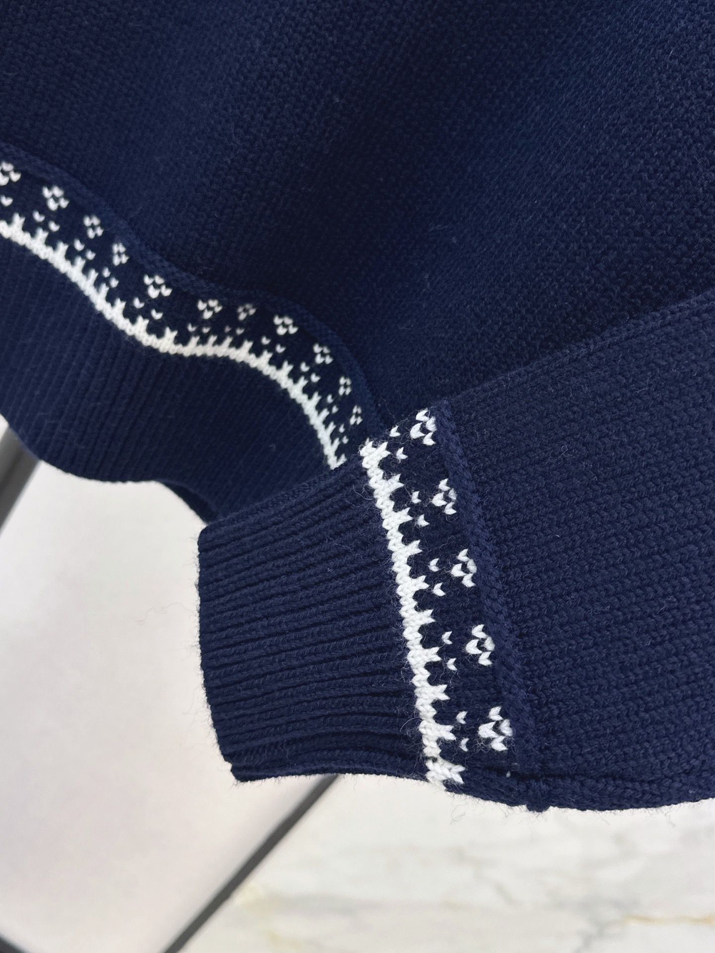 CD 26fw fair isle sweater