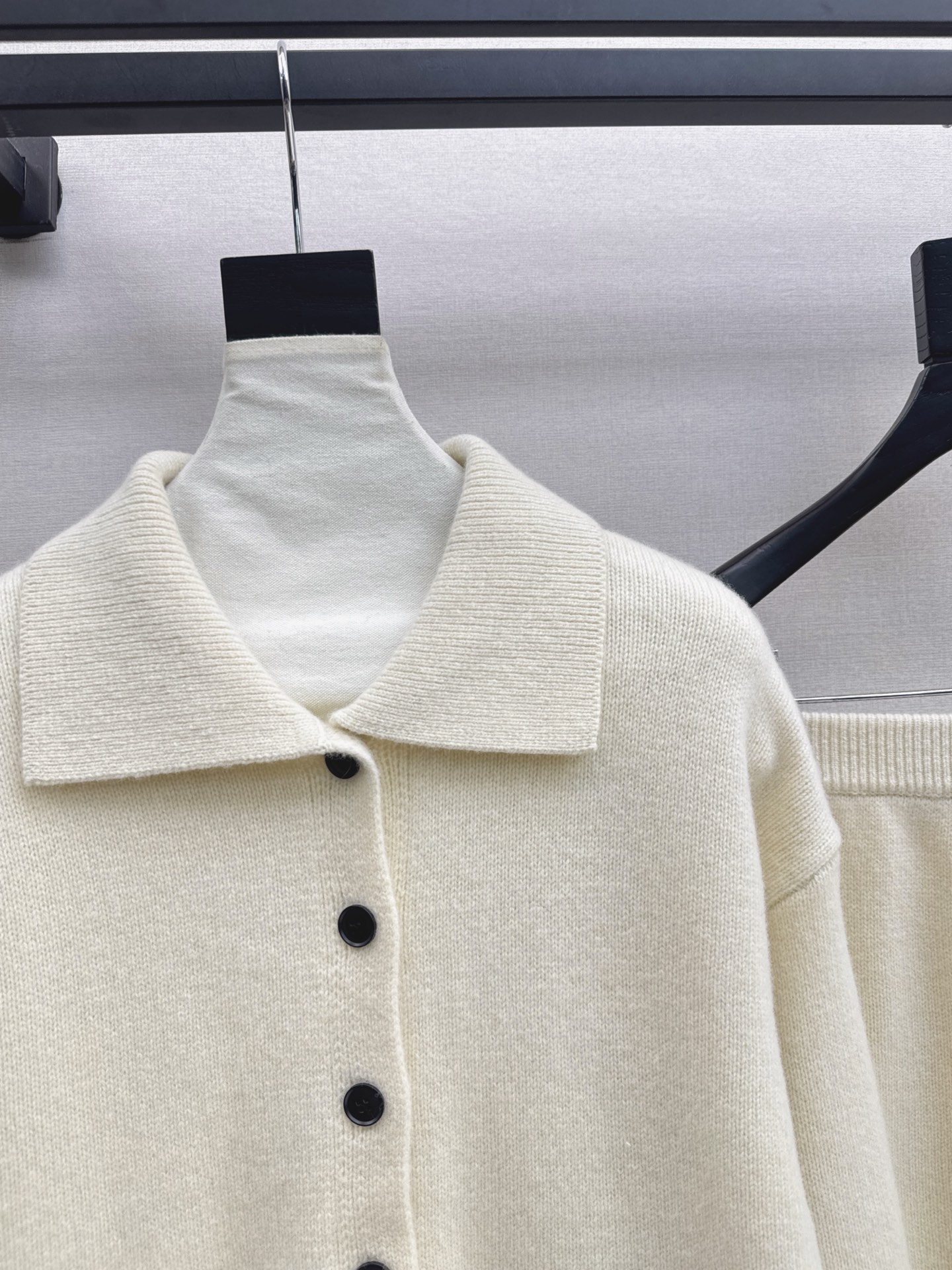 Max 26fw knit cardigan skirt sets