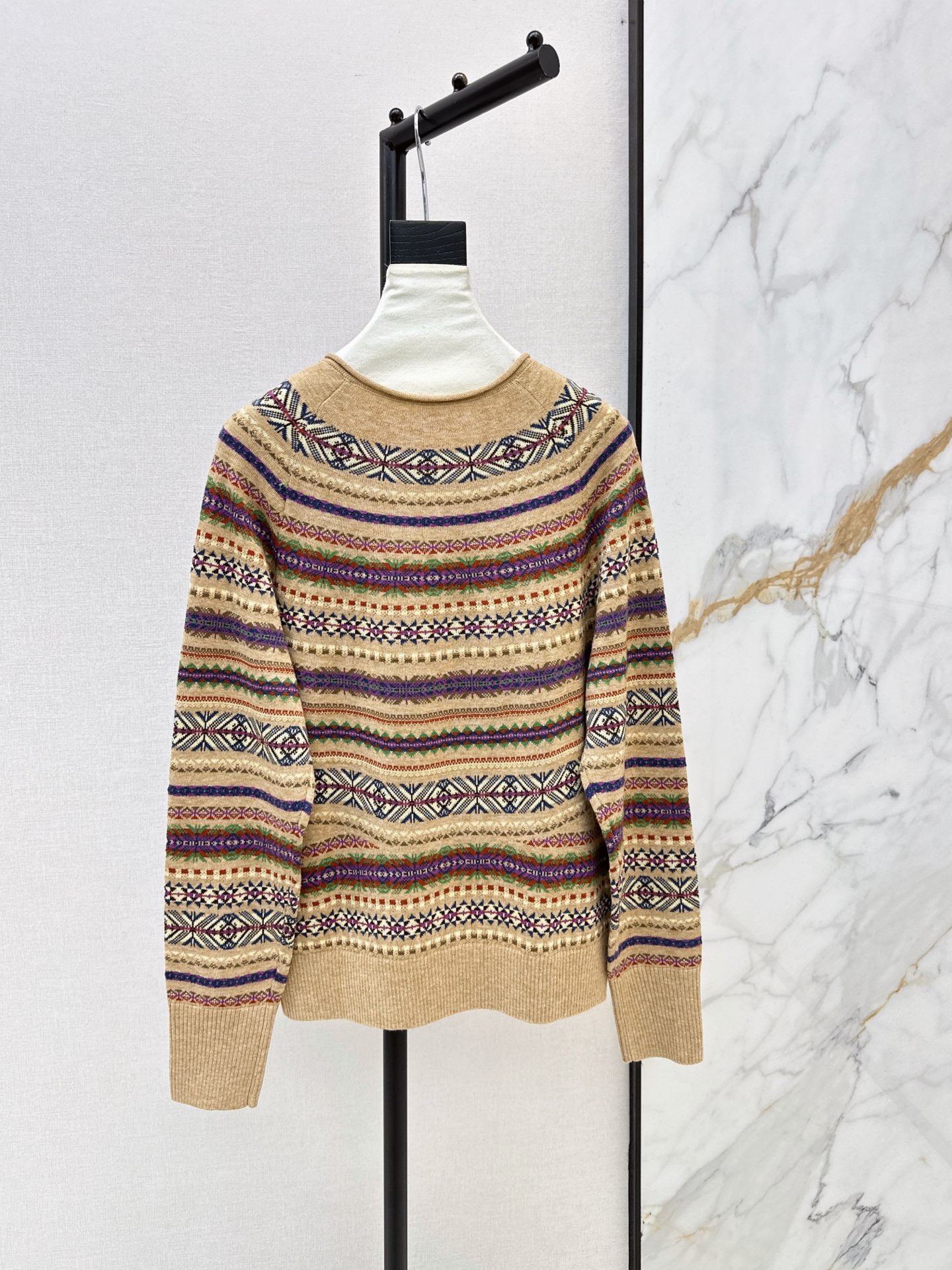 Ralp 26fw fair isle wool cardigan