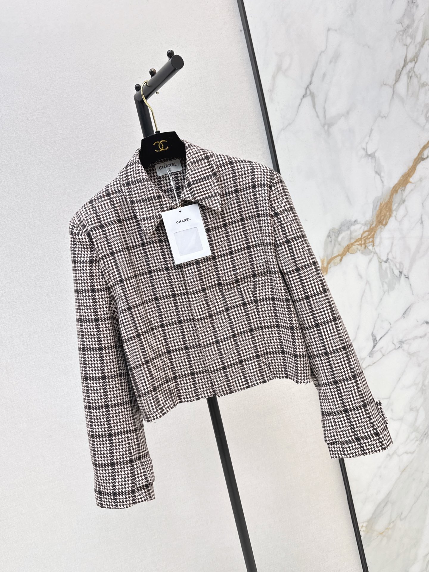Chan 26fw houndstooth jacket
