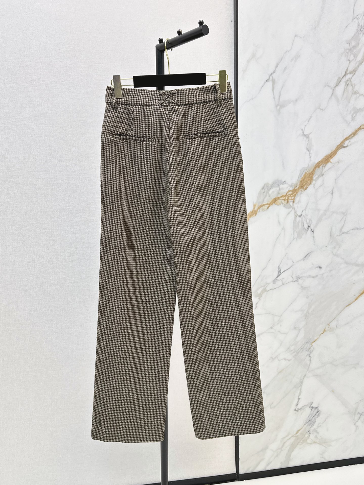 Chan 26fw houndstooth suit pants