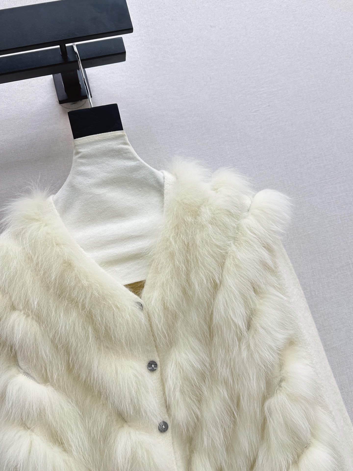 Fen 26fw wool knit jacket