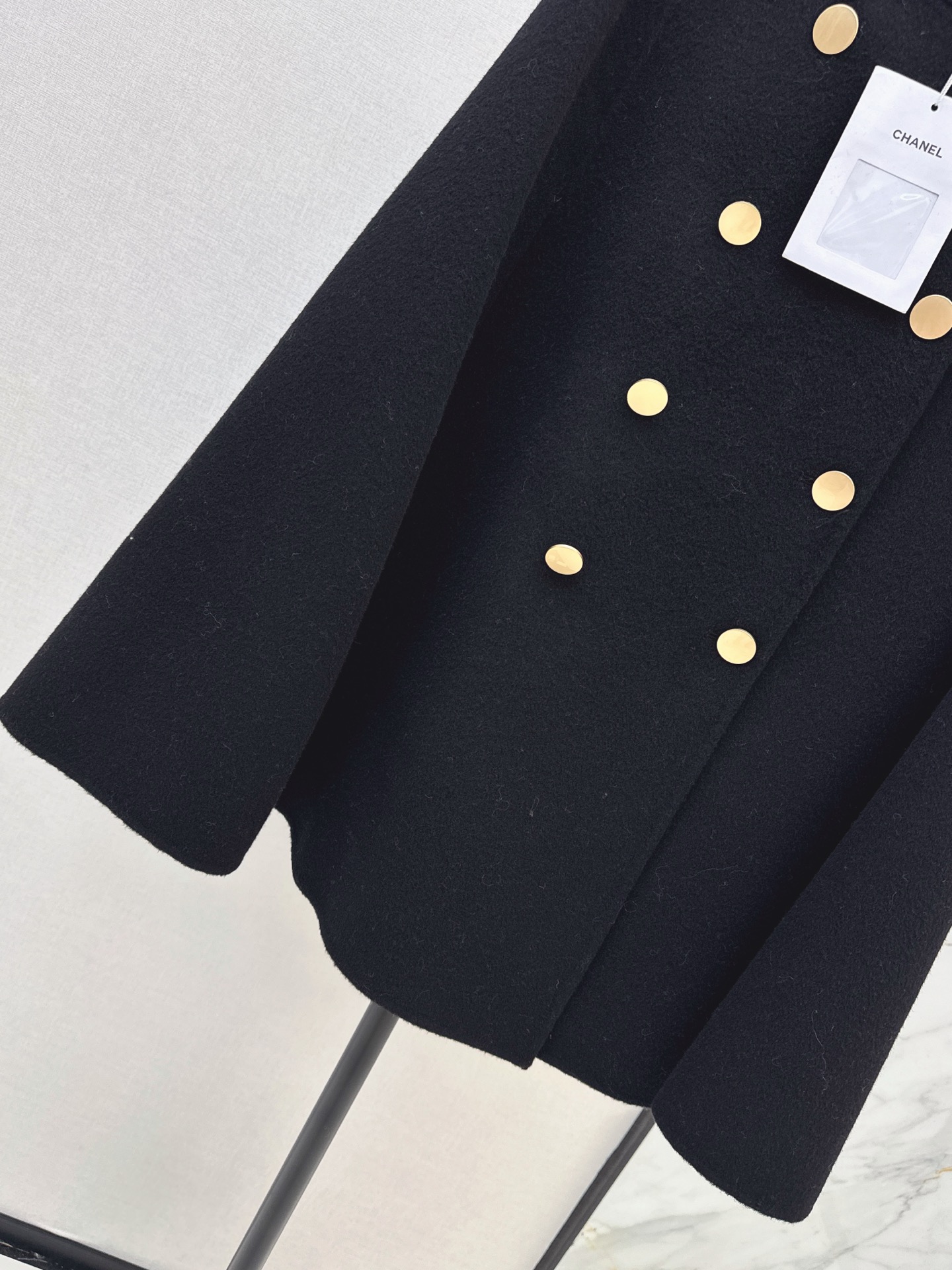 Chan 26fw woolen cape jacket
