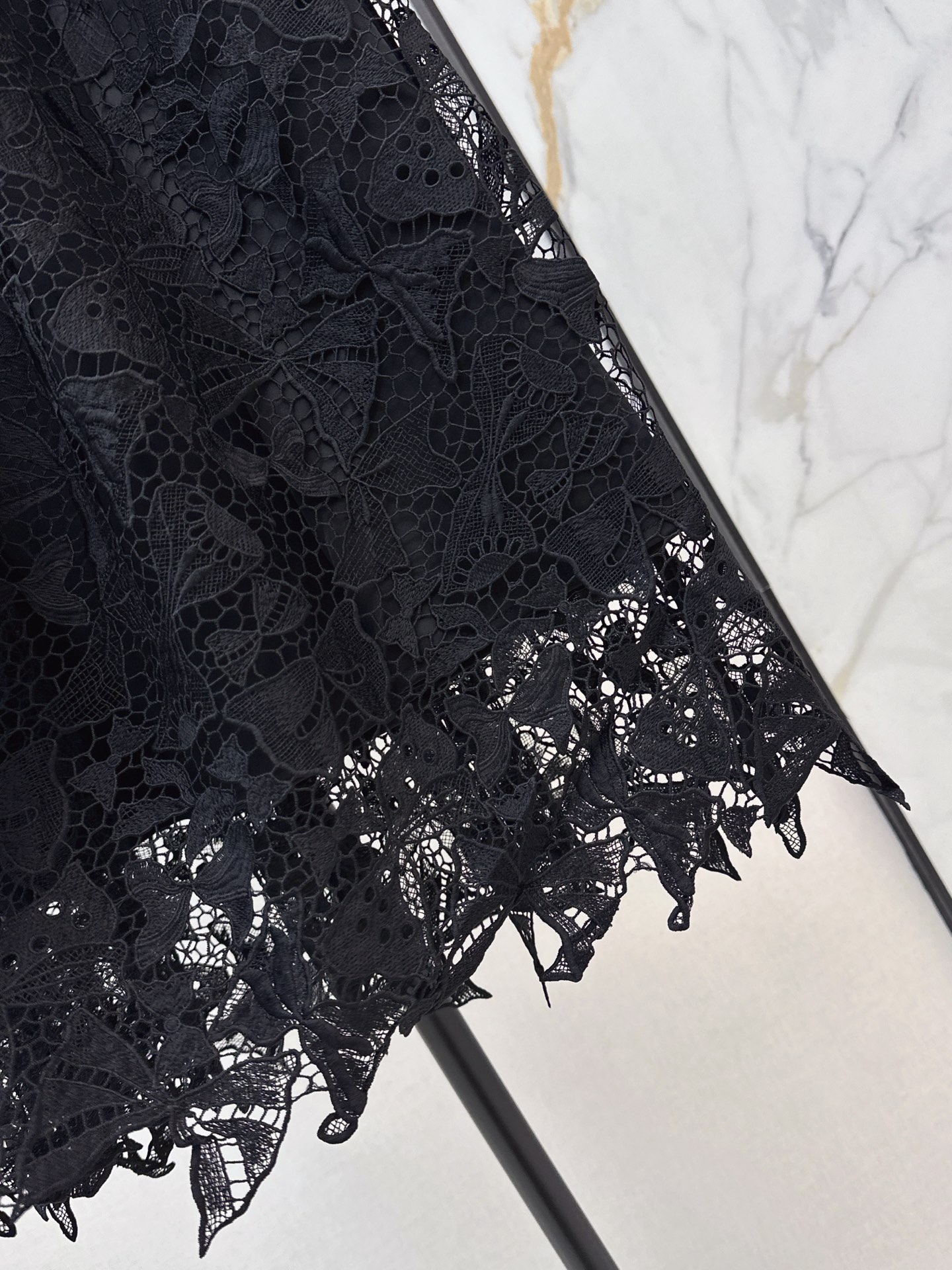 CD 26ss hollow bow embroidery skirt