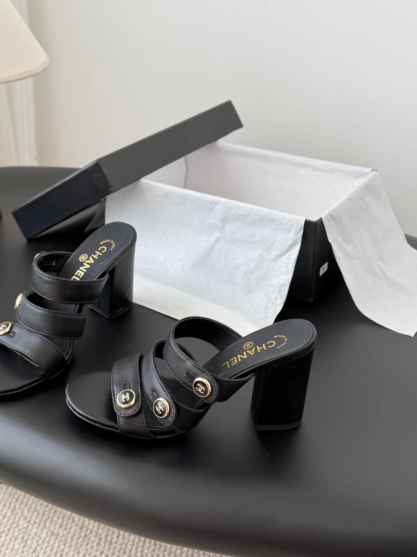 Chan 26ss high*heel sandals