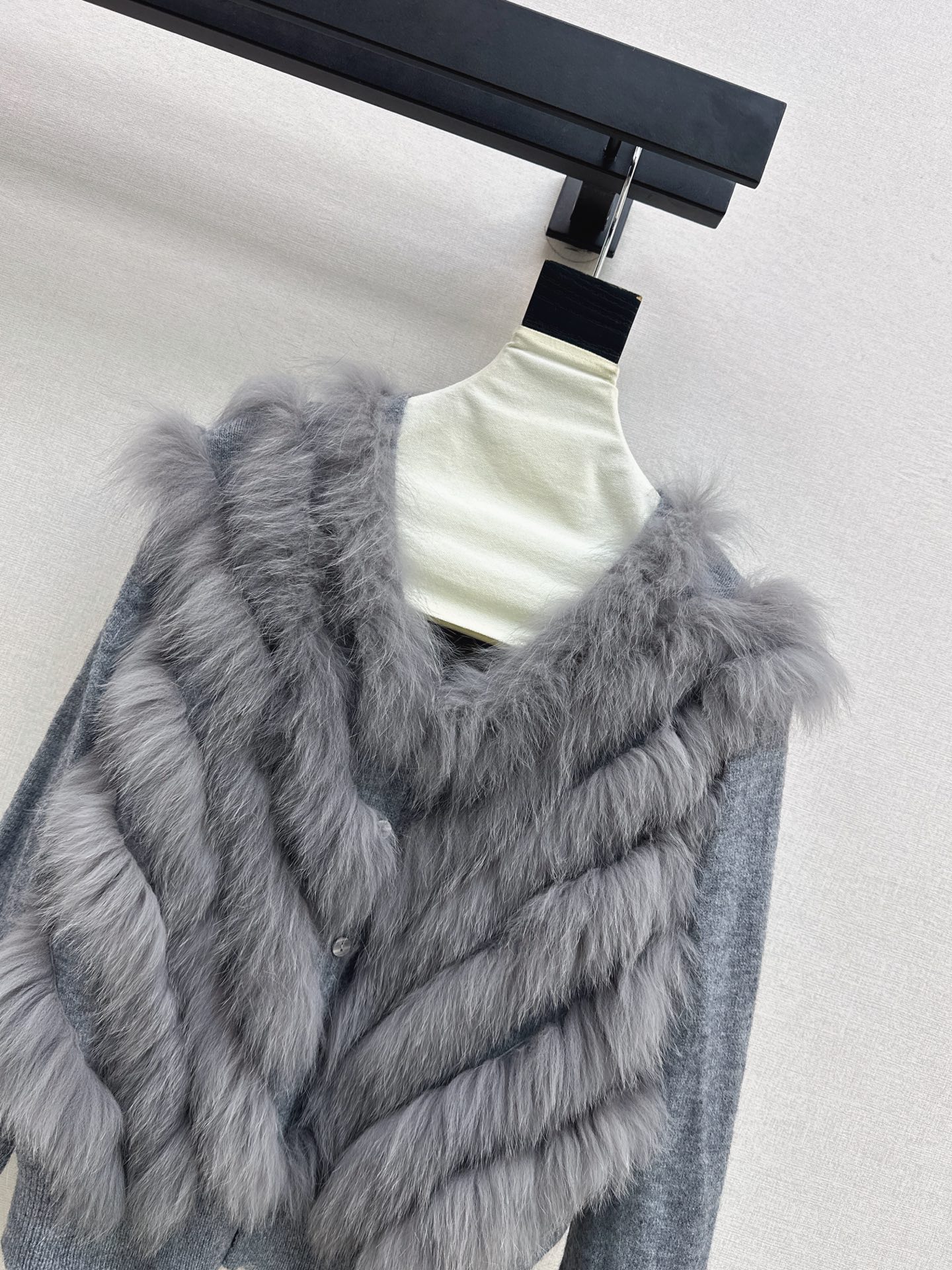 Fen 26fw wool knit jacket