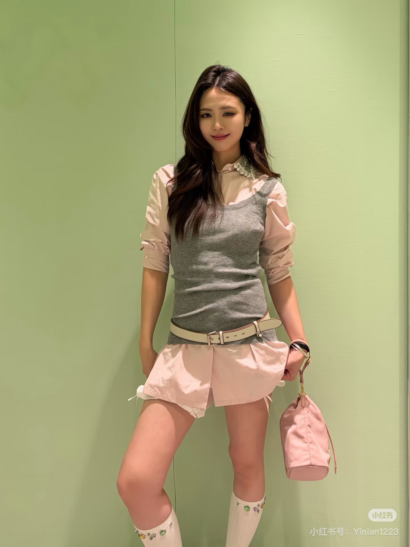 Pra 26fw knit vest