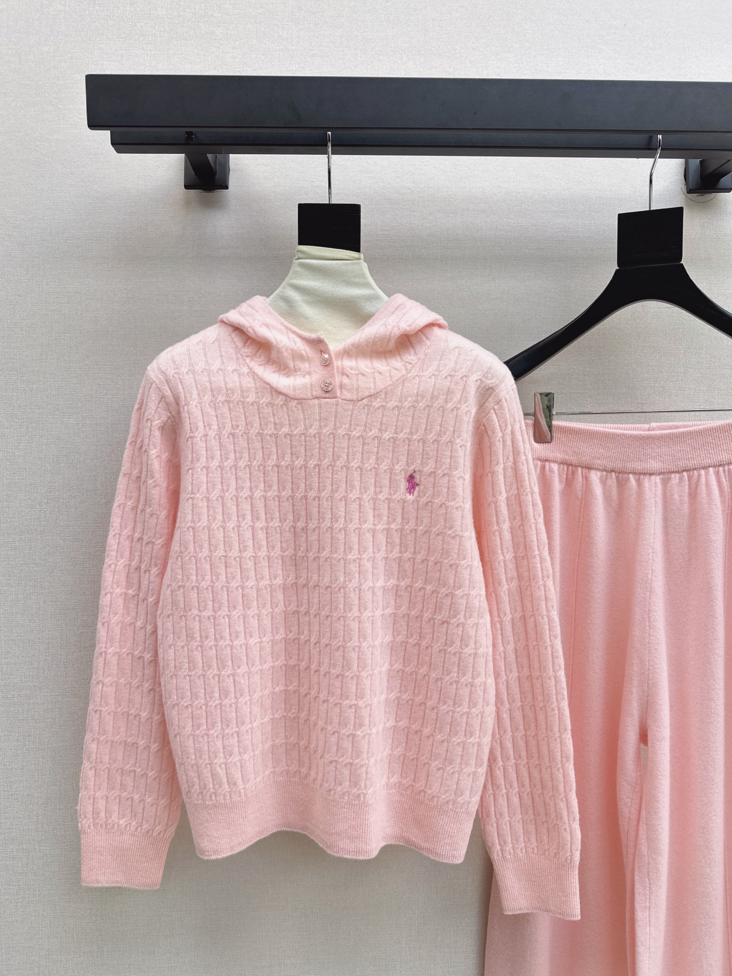 Ralp 26fw woll sweater pants sets