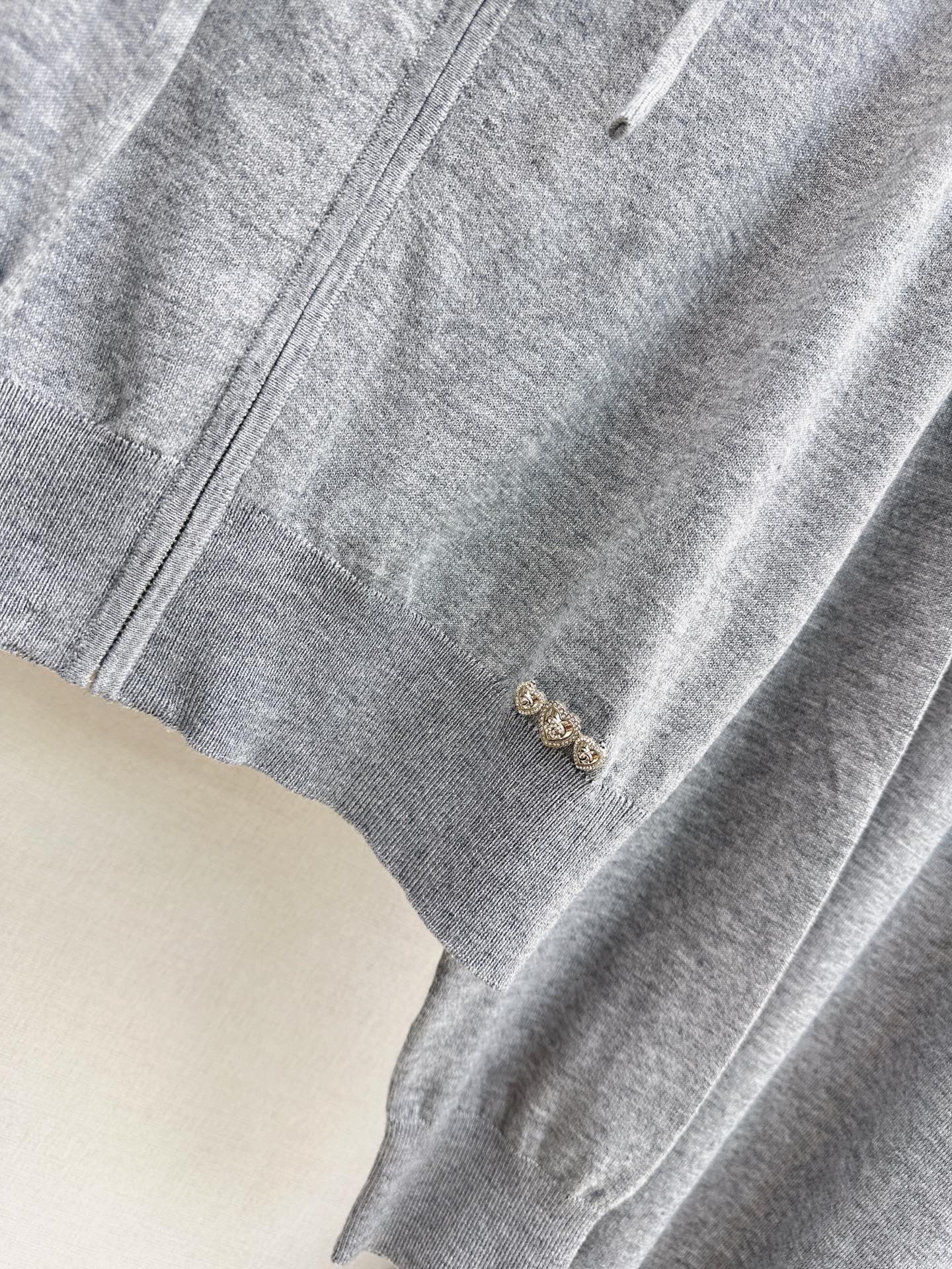 Chan 26fw knit hooded jacket pants sets