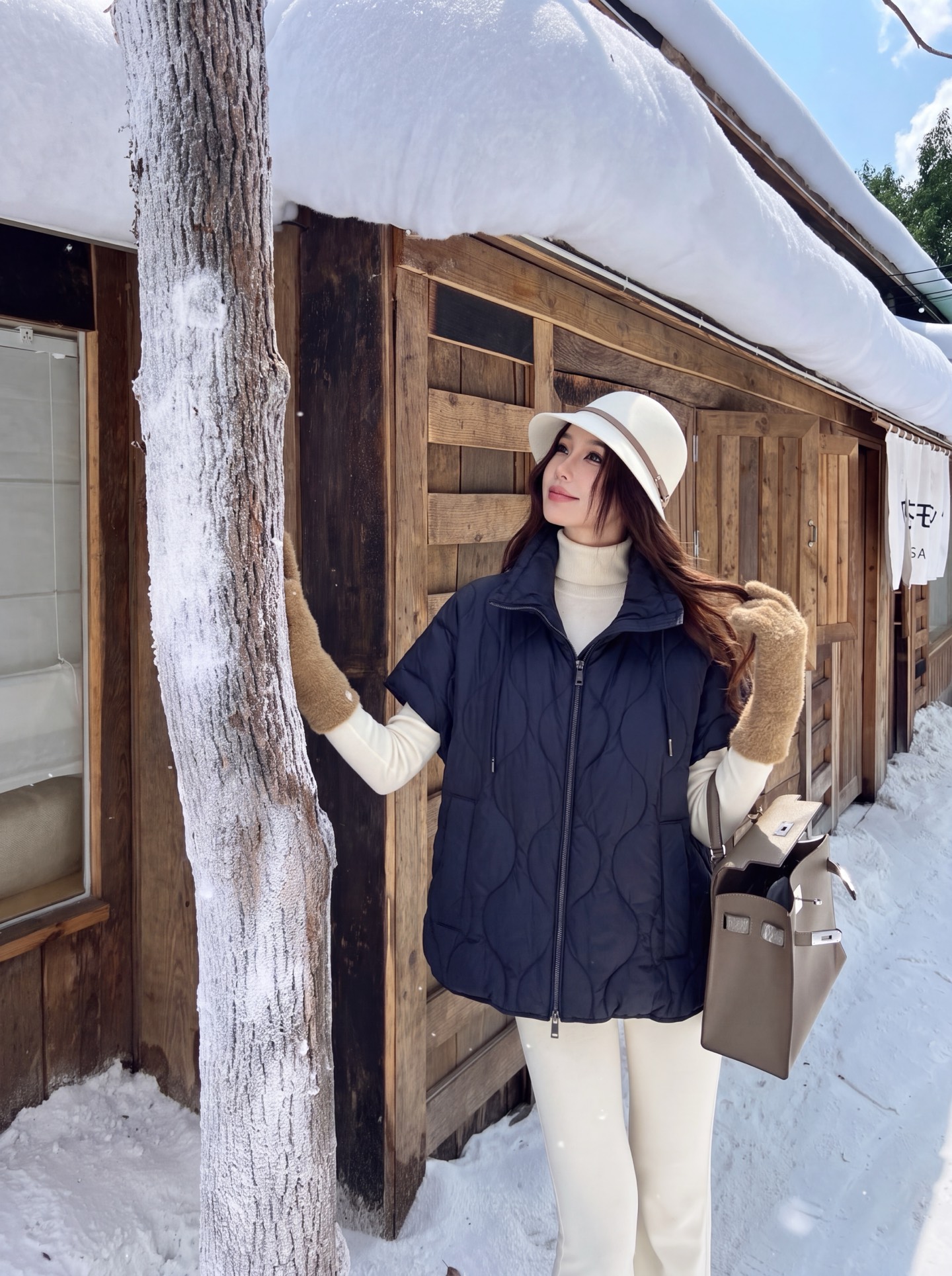 Max 26fw down vest jacket