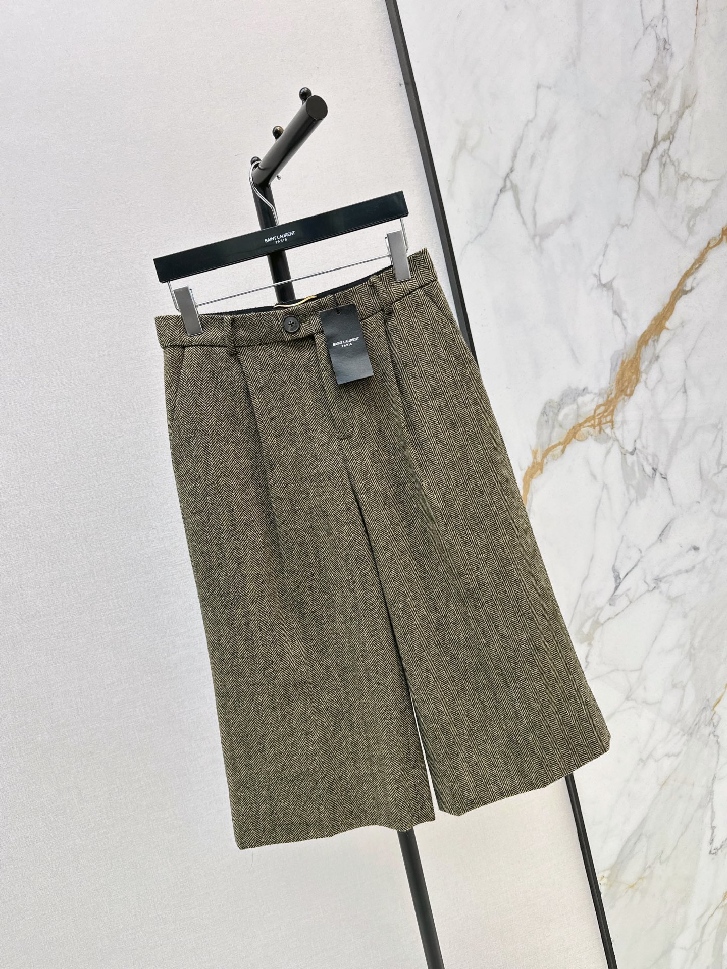 Sain 26fw cropped suit pants