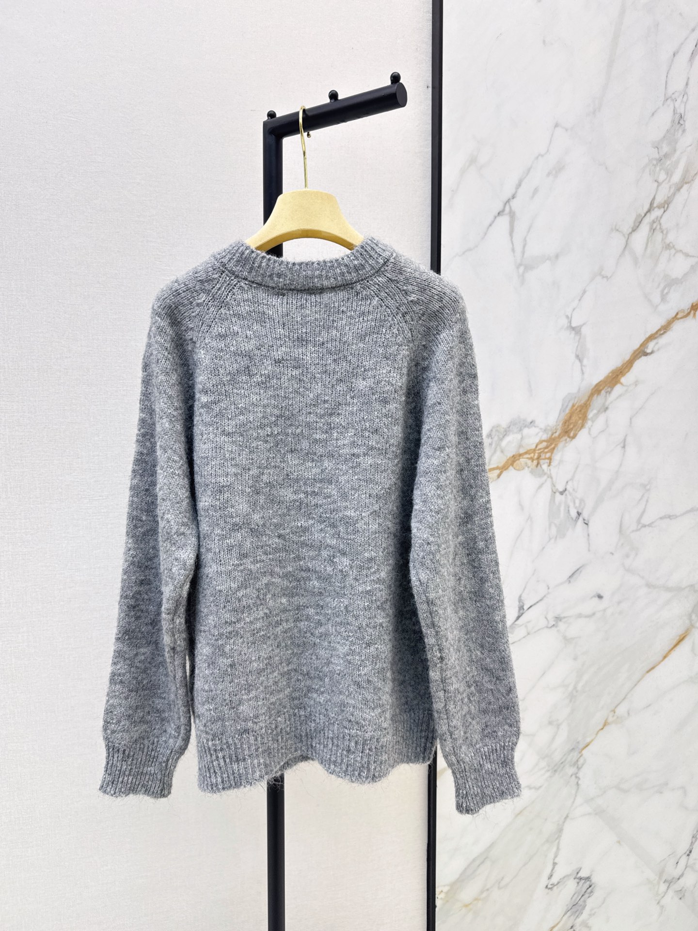 Miu 26fw jacquard knit cardigan