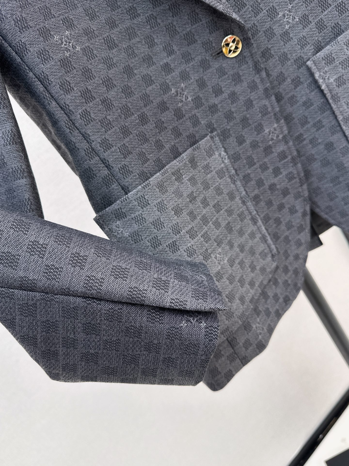 Loui 26fw check blazer