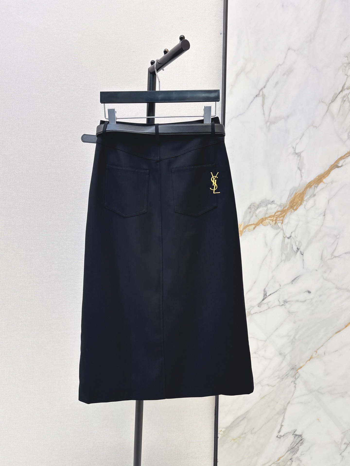 Sain 26fw belted skirt
