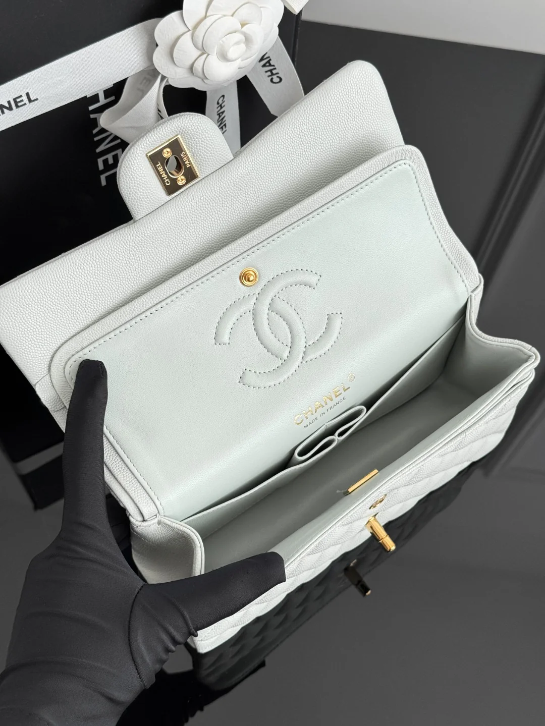 Chan cf23 chain shoulder bag