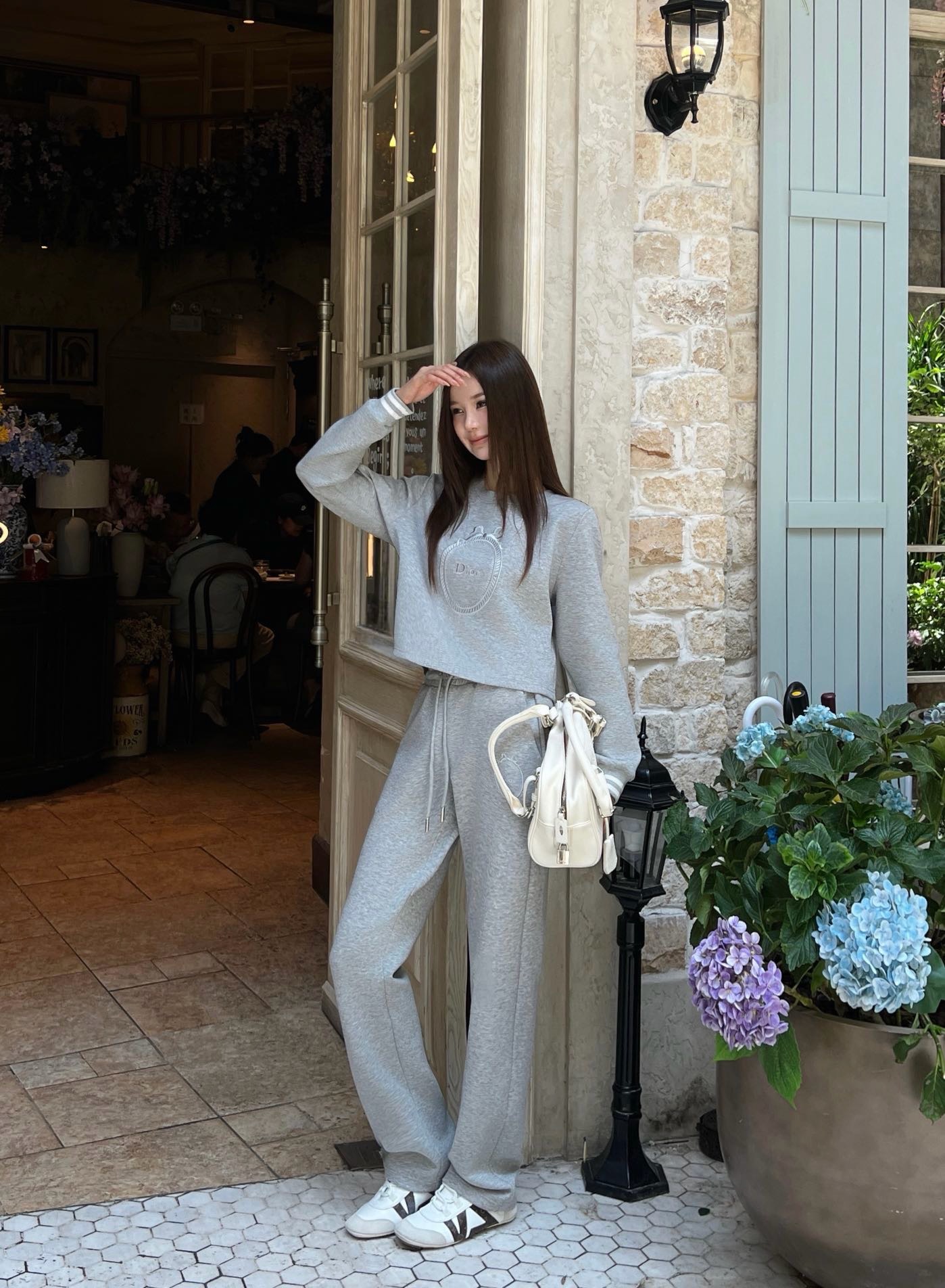 CD 26fw casual sweatshirt pants sets