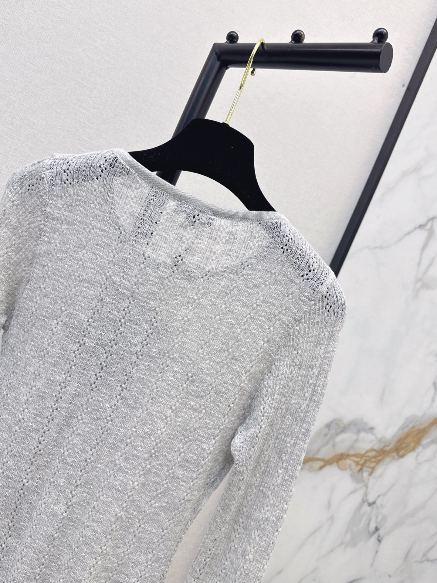 Chan 26fw slim-fit knitwear